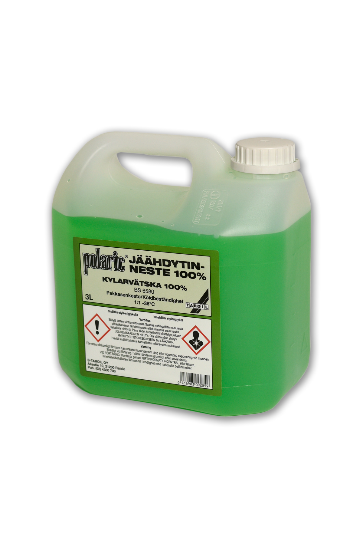 Polaric coolant concentrate, green, 3 L