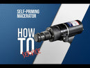Self-priming macerator