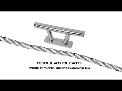 Skandinaavisen peilikiillotettu AISI316-tähtäimetön teräsohjain/knappi