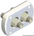 Bulkhead troughout twin bush, waterproof