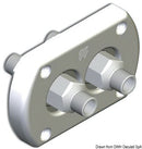 Bulkhead troughout twin bush, waterproof