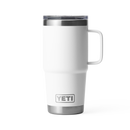 YETI Rambler 20 oz Travel Mug White front view primary b