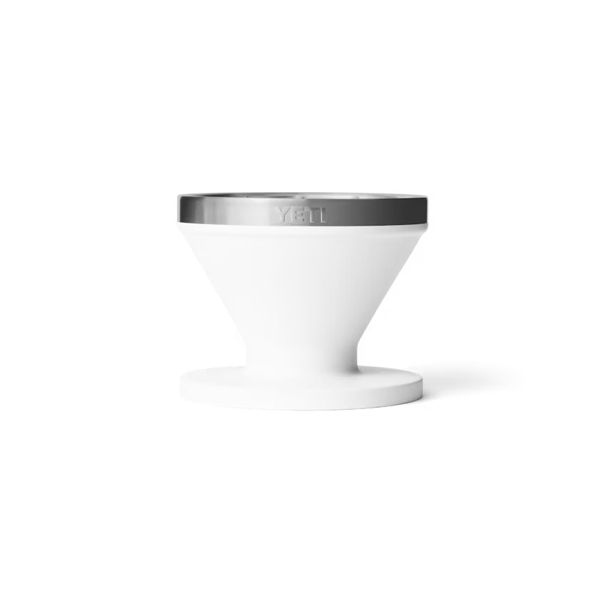 YETI Rambler Pour Over White