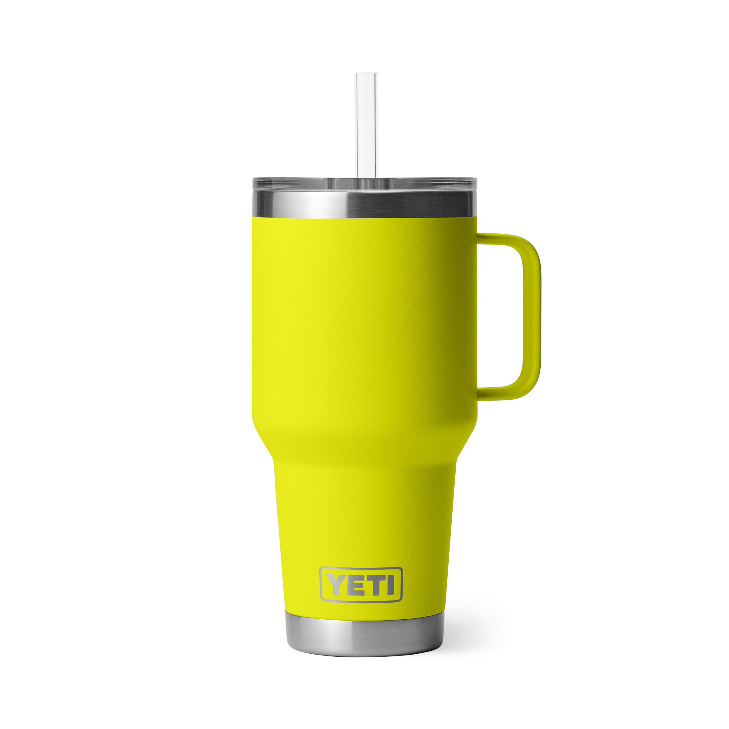 YETI Rambler 35 oz Straw Mug 2.0 Drinkware Firefly Yellow